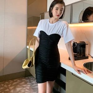 90% new designer dress